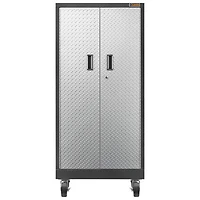 Armoire robuste en acier soudé de Gladiator (GATB302DRG) - Argenté