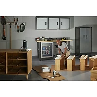 Armoire robuste en acier soudé de Gladiator (GATB302DRG) - Argenté