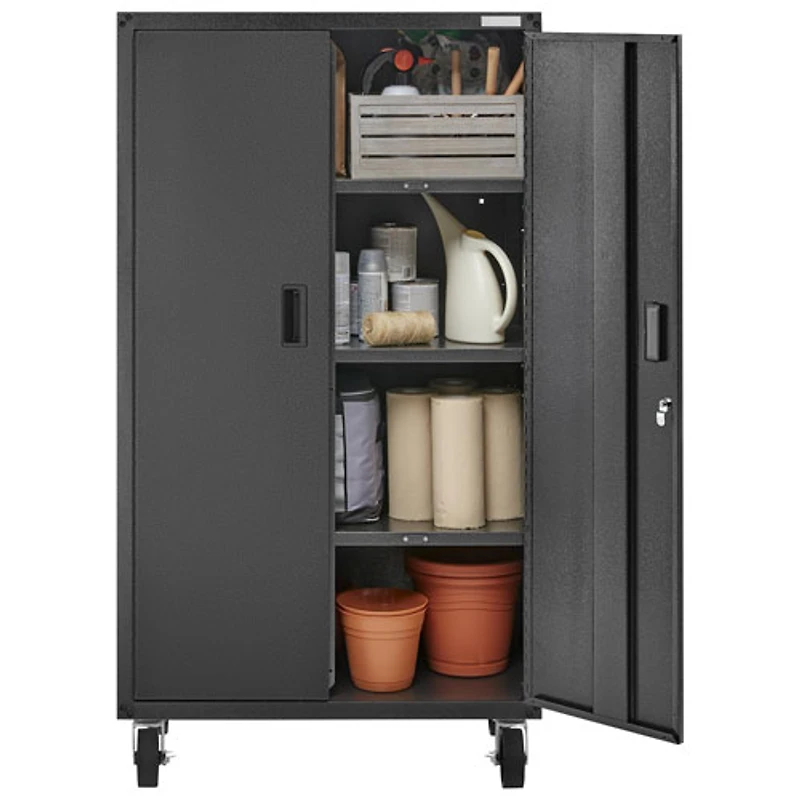 Gladiator Steel Storage Cabinet (GALG36CKKSG) - Hammered Granite