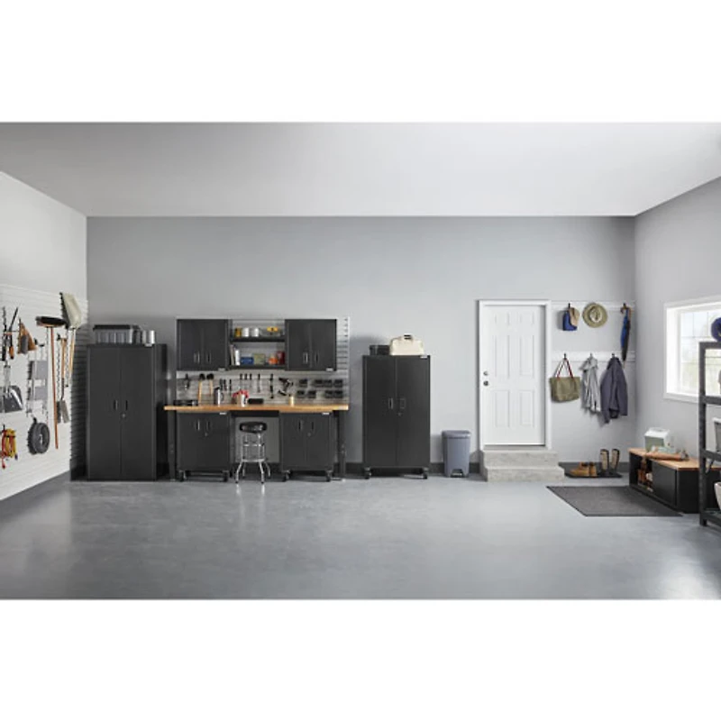 Gladiator Steel Storage Cabinet (GALG36CKKSG) - Hammered Granite