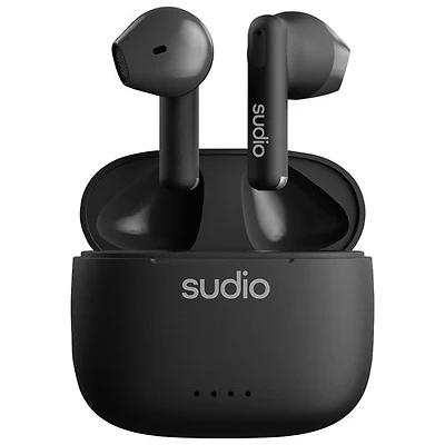 Sudio Audio A1 In-Ear True Wireless Earbuds - Black