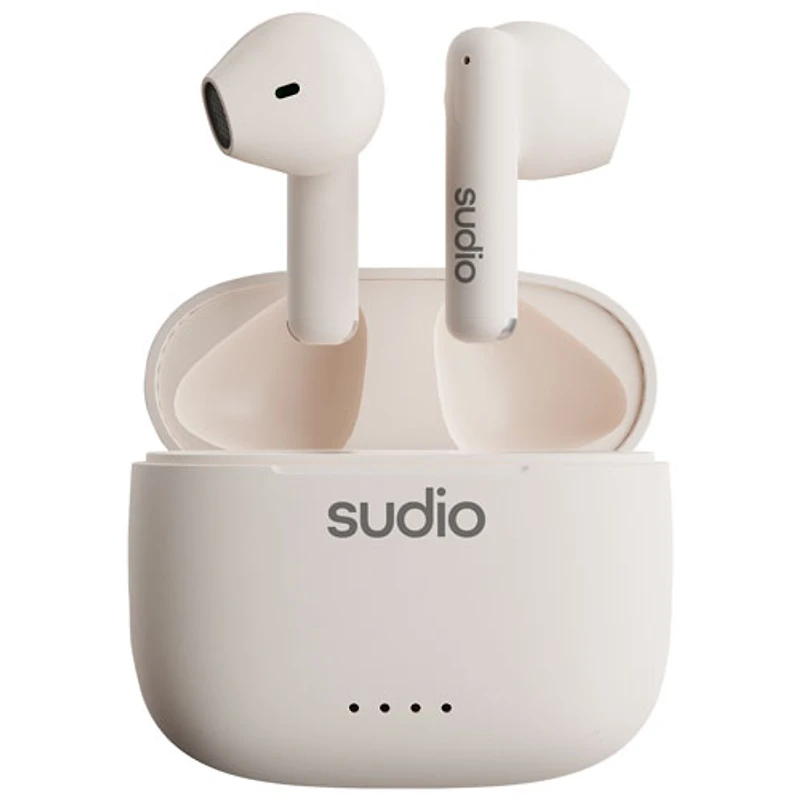 Écouteurs boutons 100 % sans fil A1 de Sudio Audio - Blanc