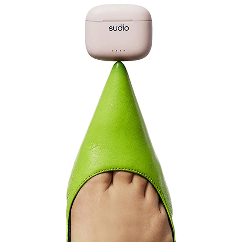 Écouteurs boutons 100 % sans fil A1 de Sudio Audio - Blanc