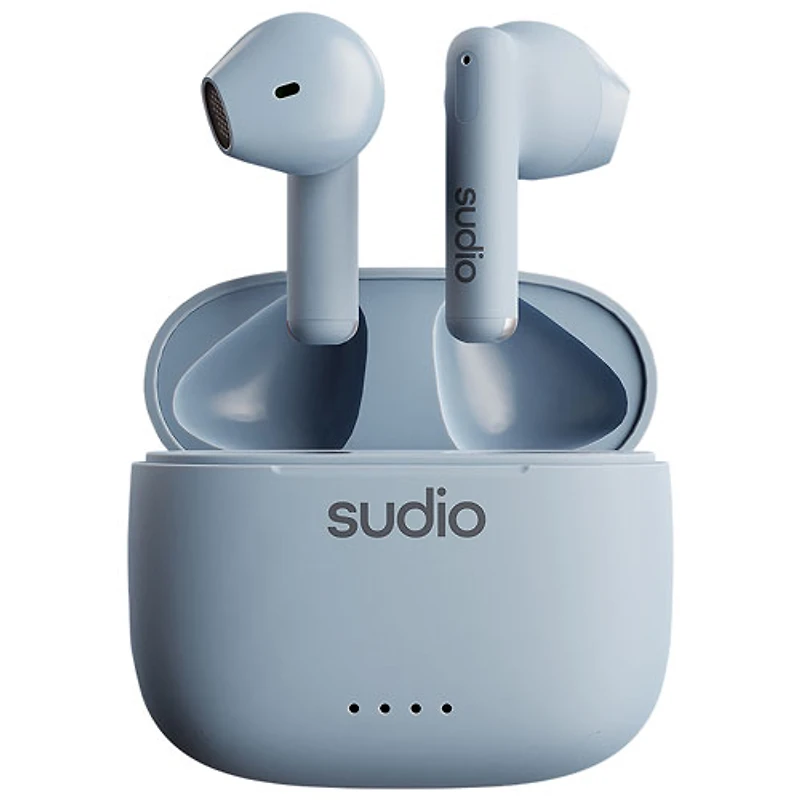 Écouteurs boutons 100 % sans fil A1 de Sudio Audio - Bleu