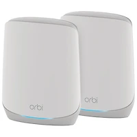 NETGEAR Orbi Tri-Band AX5400 Whole Home Mesh Wi-Fi 6 System (RBK762S-100CNS) - 2 Pack