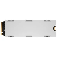 Disque SSD interne MP600 Pro LPX 2 To NVMe PCI-e (4e gén.) avec dissipateur thermique de Corsair - Optimisé pour la PS5 - Blanc