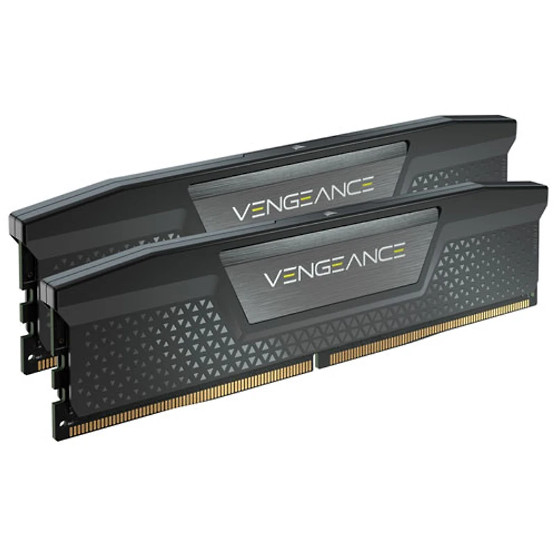 Mémoire DDR5 64 Go (2 x 32 Go) 6400 MHz Vengeance de Corsair pour PC (CMK64GX5M2B6400C32)