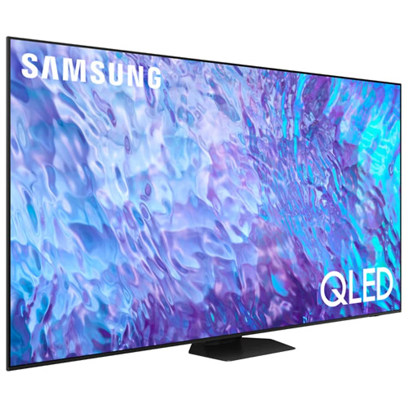 Téléviseur intelligent Tizen HDR QLED UHD 4K de 98 po de Samsung (QN98Q80CAFXZC) - 2023 - Noir titane