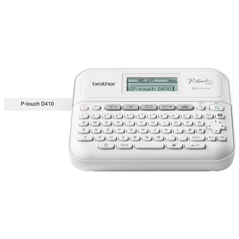 Étiqueteuse de bureau de Brother (PTD410)