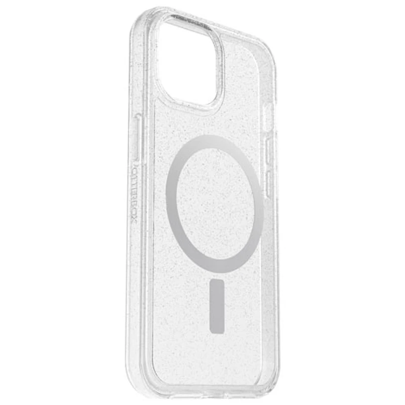 Étui rigide ajusté Symmetry d'OtterBox avec MagSafe pour iPhone 16e/15/14/13 - Poussière d'étoiles