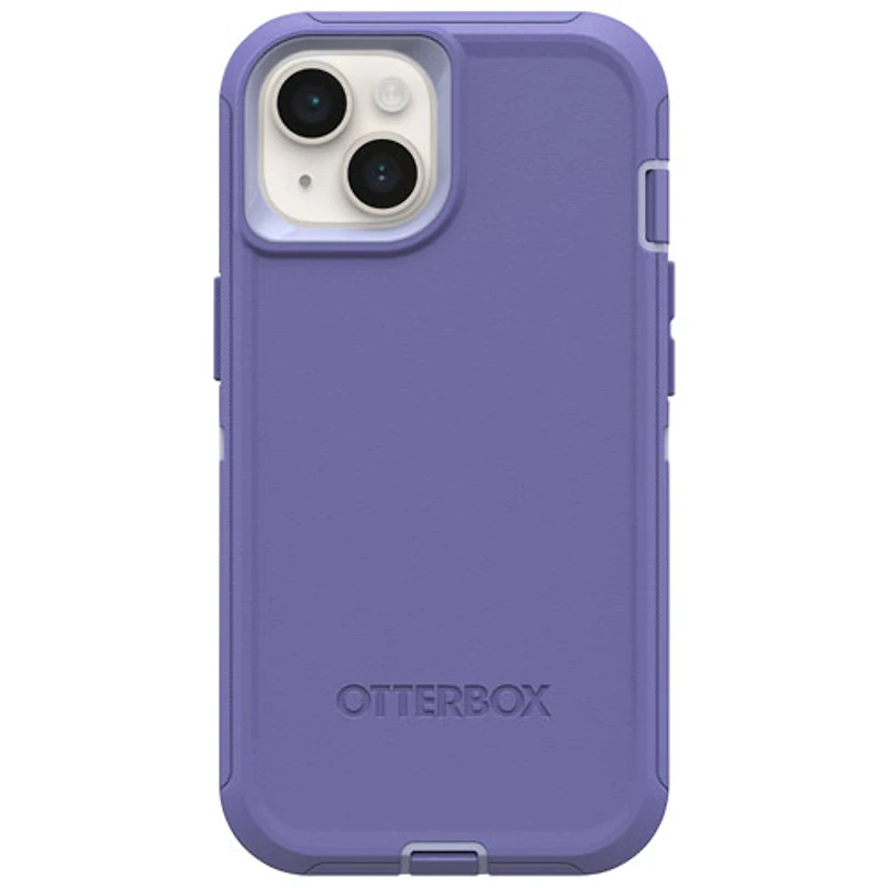 Étui rigide ajusté Defender d'OtterBox pour iPhone 15/14/13 - Violet
