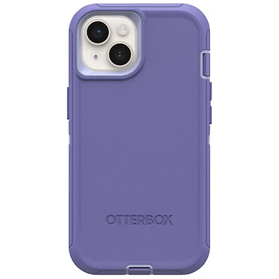 Étui rigide ajusté Defender d'OtterBox pour iPhone 15/14/13 - Violet