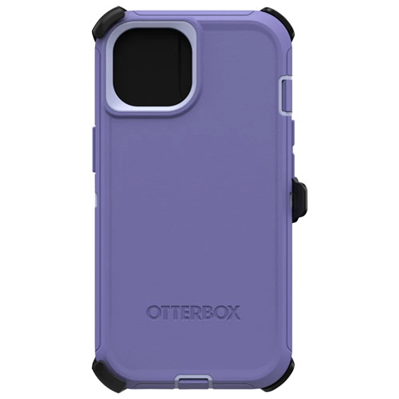 Étui rigide ajusté Defender d'OtterBox pour iPhone 15/14/13 - Violet