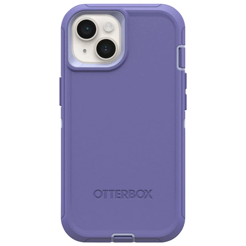 Étui rigide ajusté Defender d'OtterBox pour iPhone 15/14/13 - Violet
