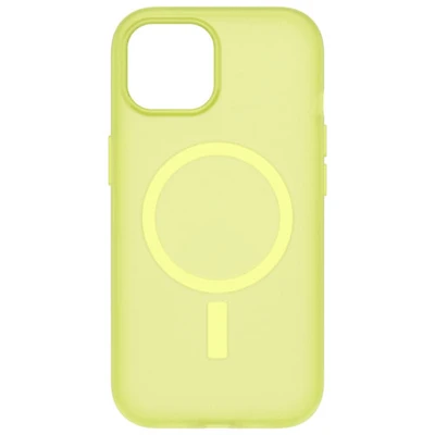 OtterBox Symmetry SoftTouch Fitted Hard Shell Case with MagSafe for iPhone 17e/16e/15/14/13 - Lemon