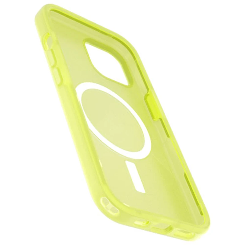OtterBox Symmetry SoftTouch Fitted Hard Shell Case with MagSafe for iPhone 17e/16e/15/14/13 - Lemon