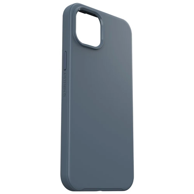 Étui rigide ajusté Symmetry d'OtterBox avec MagSafe pour iPhone 15 Plus - Bleu