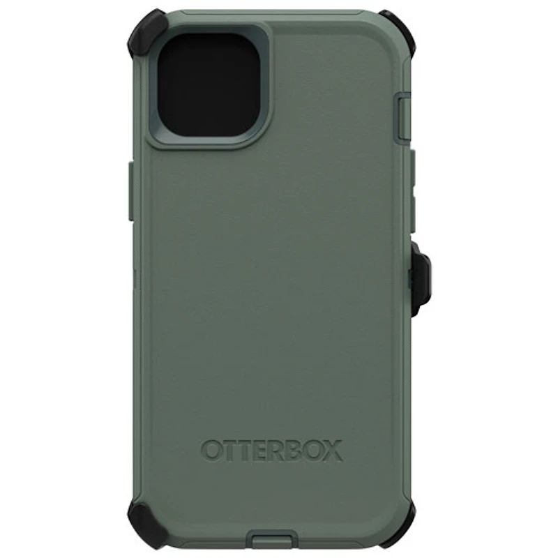Étui rigide ajusté Defender d'OtterBox pour iPhone 15 Plus - Vert
