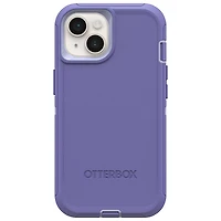 Étui rigide ajusté Defender d'OtterBox pour iPhone 15 Plus - Violet