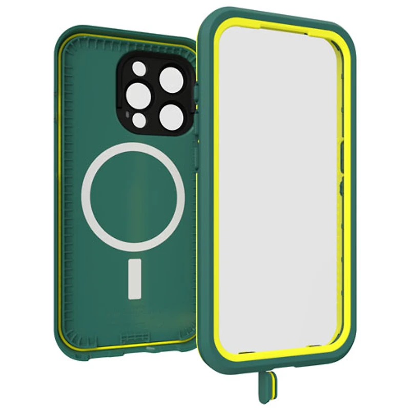 Étui rigide ajusté FRĒ d'OtterBox pour iPhone 15 Pro - Vert