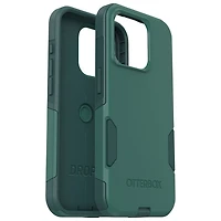Étui rigide ajusté Commuter d'OtterBox pour iPhone 15 Pro - Vert