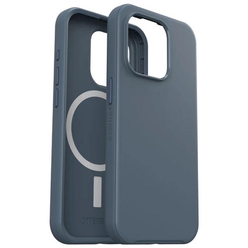 Étui rigide ajusté Symmetry d'OtterBox pour iPhone 15 Pro - Bleu