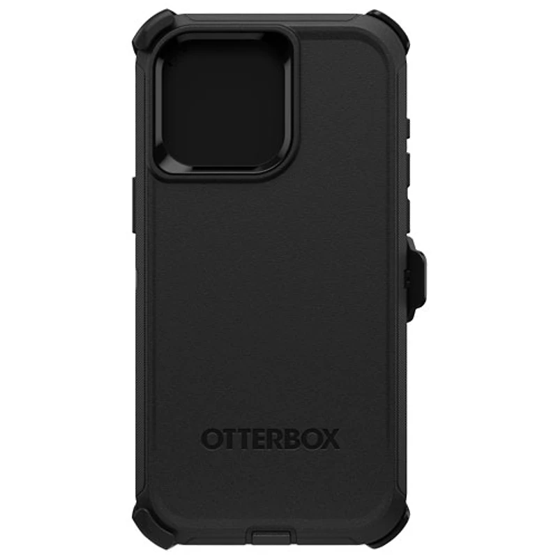 OtterBox Defender Fitted Hard Shell Case for iPhone 15 Pro Max - Black
