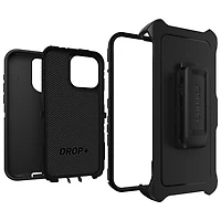 OtterBox Defender Fitted Hard Shell Case for iPhone 15 Pro Max - Black
