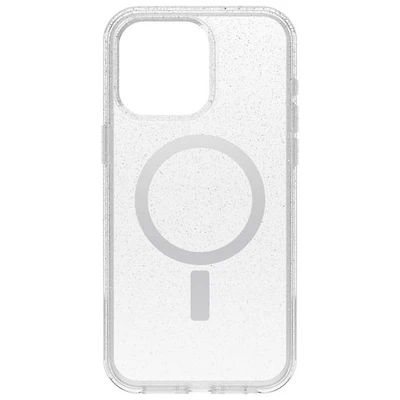 Étui rigide ajusté Symmetry d'OtterBox avec MagSafe pour iPhone 15 Pro Max - Poussière d'étoiles