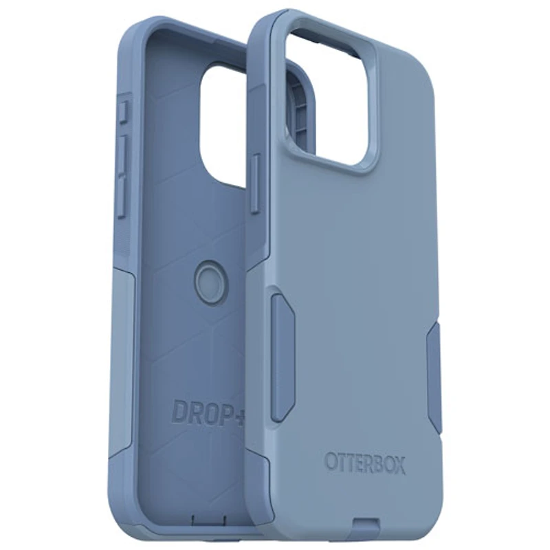 Étui rigide ajusté Commuter d'OtterBox pour iPhone 15 Pro Max - Bleu