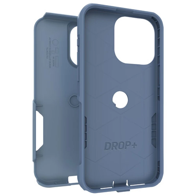 Étui rigide ajusté Commuter d'OtterBox pour iPhone 15 Pro Max - Bleu
