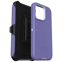 Étui rigide ajusté Defender d'OtterBox pour iPhone 15 Pro Max - Violet