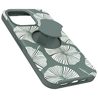 Étui rigide ajusté OtterGrip Symmetry d'OtterBox avec MagSafe pour iPhone 15 Pro Max - Feuille verte