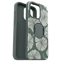 Étui rigide ajusté OtterGrip Symmetry d'OtterBox avec MagSafe pour iPhone 15 Pro Max - Feuille verte