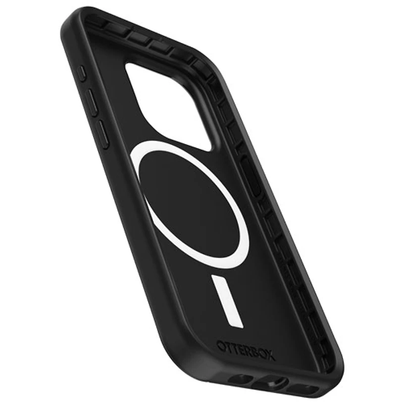 Étui rigide ajusté Symmetry d'OtterBox pour iPhone 15 Pro - Noir
