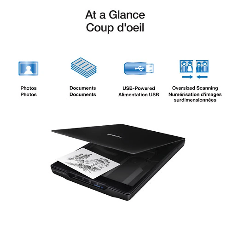 Epson Perfection V39 II Photo and Document Scanner