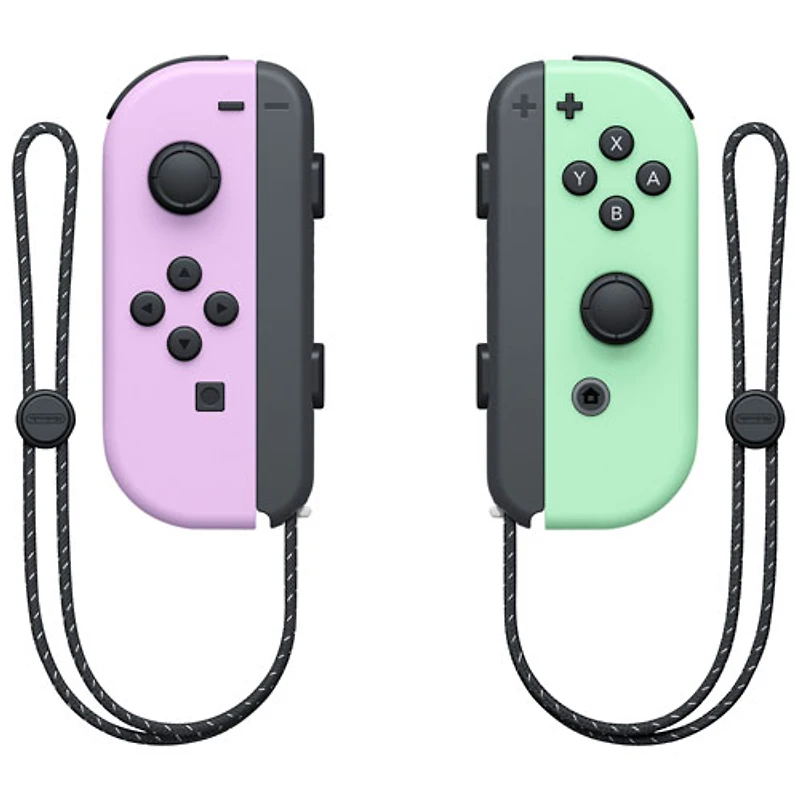 Nintendo Switch Left and Right Joy-Con Controllers - Pastel Purple/Pastel Green