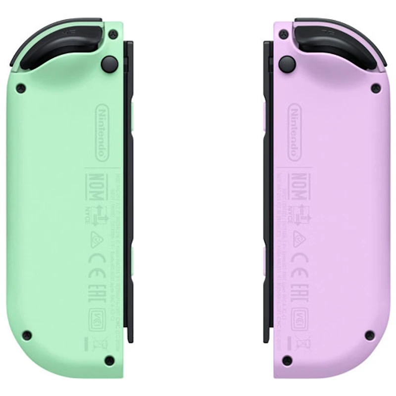 Nintendo Switch Left and Right Joy-Con Controllers - Pastel Purple/Pastel Green