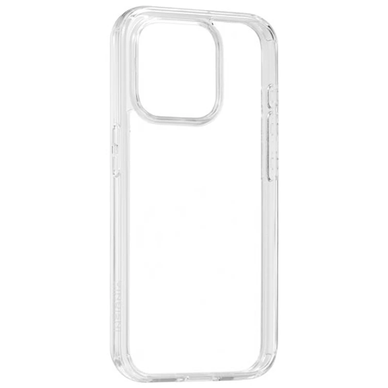 Insignia Fitted Hard Shell Case for iPhone 15 Pro - Clear
