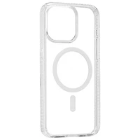 Insignia Fitted Hard Shell Case with MagSafe for iPhone 15 Pro Max - Clear