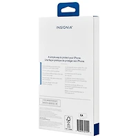 Étui rigide ajusté d'Insignia pour iPhone 15 - Transparent