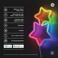 Bande lumineuse intelligente à effets dynamiques en forme de néon de 3 m (10 pi) Cync de GE