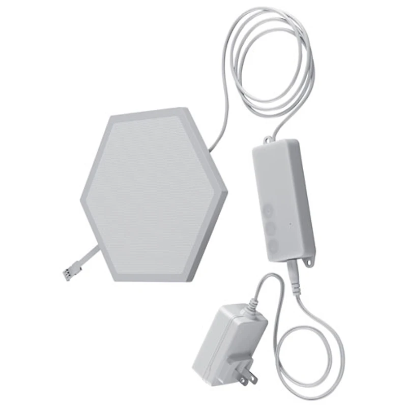 Panneaux lumineux hexagonaux à effets dynamiques Cync de GE - Trousse intelligente - 7 panneaux