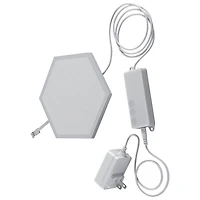 Panneaux lumineux hexagonaux à effets dynamiques Cync de GE - Trousse intelligente - 7 panneaux
