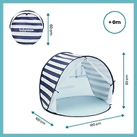 Tente de jeu de voyage anti-UV de Babymoov - Bleu marine