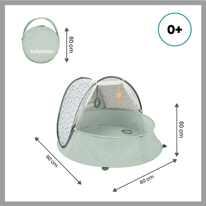 Tente de jeu de voyage anti-UV et piscine Aquani de Babymoov - Provence