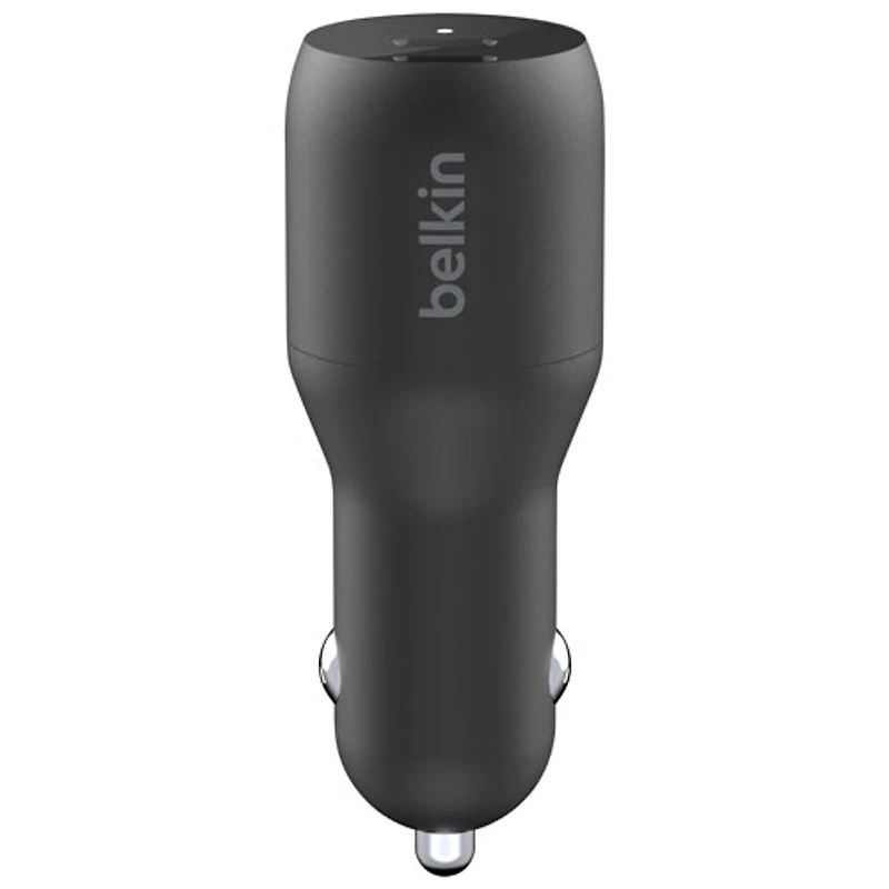 Belkin 36W Dual USB-C Car Charger - Black