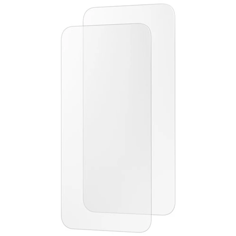 Insignia Anti-Reflective Glass Screen Protector For iPhone 15 Plus - 2 Pack - Only at Best Buy