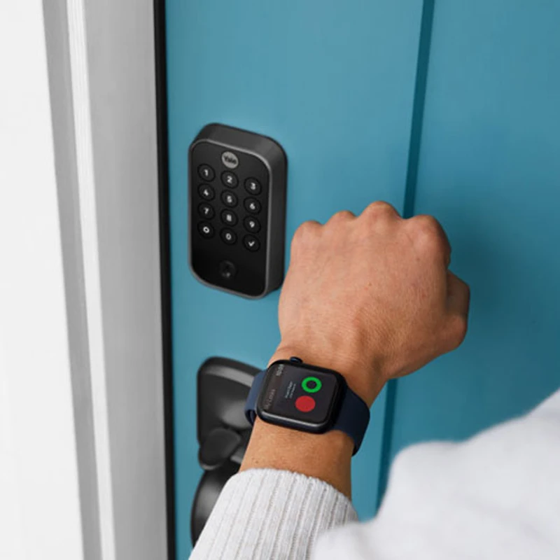 Serrure intelligente Bluetooth Assure Lock 2 avec pavé numérique et verrou de Yale - Suède noir