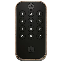 Serrure intelligente Bluetooth Assure Lock 2 avec pavé numérique et serrure de Yale - Bronze huilé